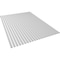 Ekena Millwork 94H x 3/4T Adjustable PVC Slat Wall Panel Kit w/ 2W Slats, Unfinished contains 22 Slats SWP66X94X0750UN - alternate 4